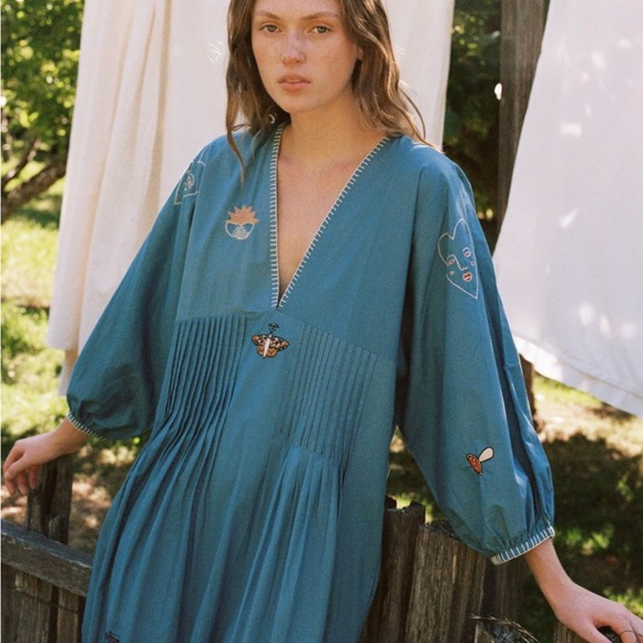 Christy Dawn Antonia Dress - Indigo - XS - Picture 2 of 8